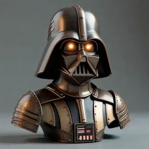 Mechanical/Iron Bust of Darth Vader