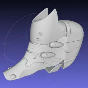 Evangelion Rebuild Unit 02 Head Replica