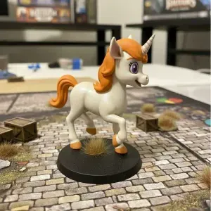 Uni the Unicorn from Dungeons & Dragons the 80s Cartoon