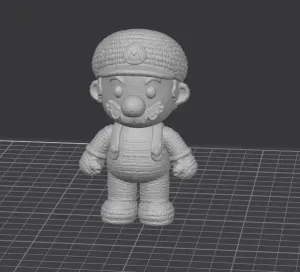 Mario Plush Style Figure