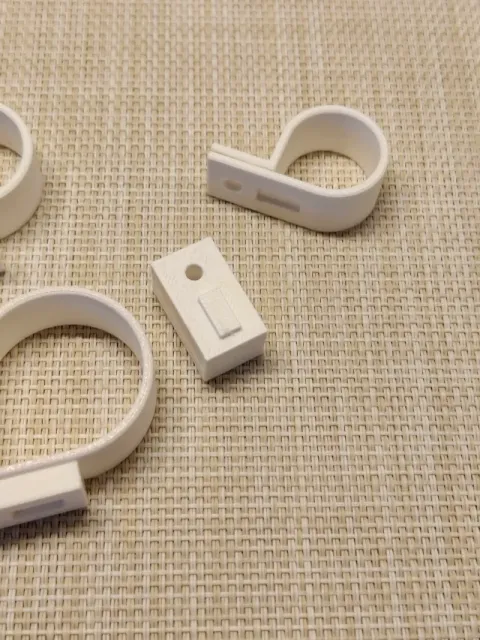 20mm, 25mm, 32mm pipe clamp with 2mm and 5mm spacers — Image 6 of 9