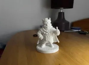 King – Clash Royale Inspired Character Figurine