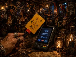 Treasure Map Credit Card Wand