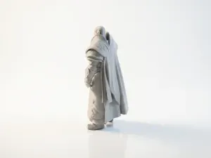 Kratos Warrior Figurine Gaming 3D Printable