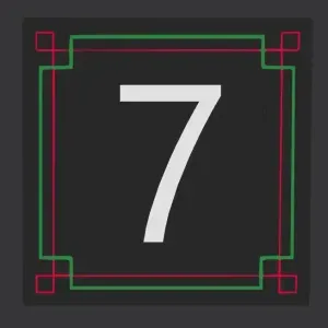 Door Plate Number 7