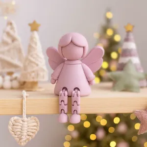 Articulated Angel Figure Flexi Toy Christmas Decor Gift