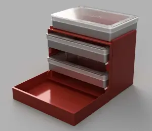 Storage Box for Resin Tubs (VAT) for ELEGOO Mars