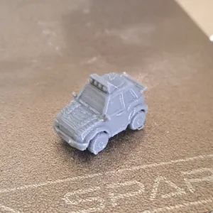mini rally car 3d model