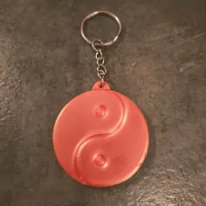 Yin Yang Keychain