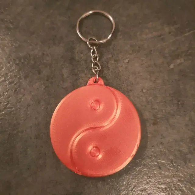 Yin Yang Keychain