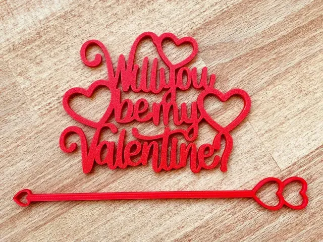 Valentine's Day hair clip — Image 2 of 4