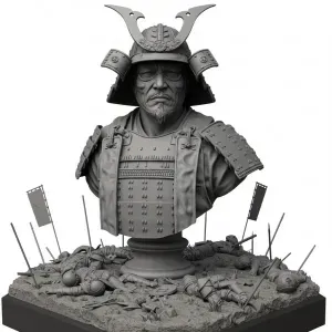 busto samurai