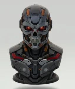 The terminator - bust
