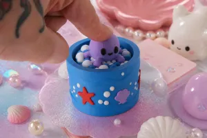Cute Octopus Clicker Toy - Kawaii Ocean Fidget