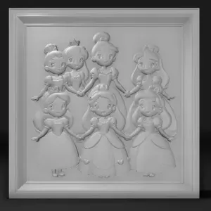 cartoon princesses