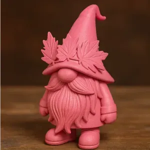 Autumn Leaf Gnome – Cute 3D Printable Garden Dwarf | Fall De