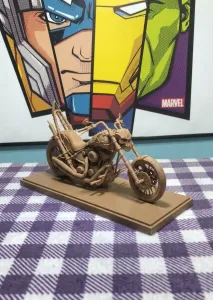 Moto motoqueiro fantamas