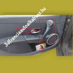 Renault Clio 3 beltéri ajtókilincs, kapaszkodófedél