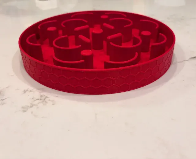 3D Printed Slow Chow Dog Bowl – Medium | Pet Feeding Maze — Фото 2 из 3