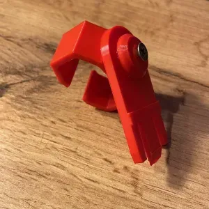 helmet flashlight holder