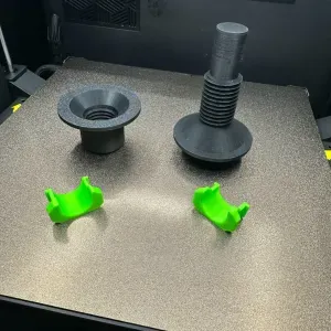 Add-on/Remix for Spool Holder from Darren 3D Print Riser