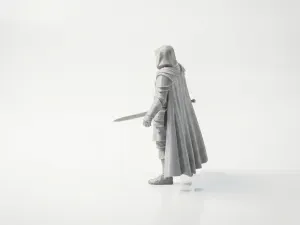 Medieval Knight Figurine Fantasy 3D Printable