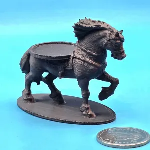 RPG Warhorse Miniature (Mount)
