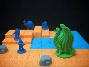 OpenTactics Wasteland Tiles (18mm scale)