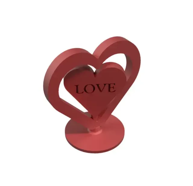 Heart and Love Figure — Image 2 of 5