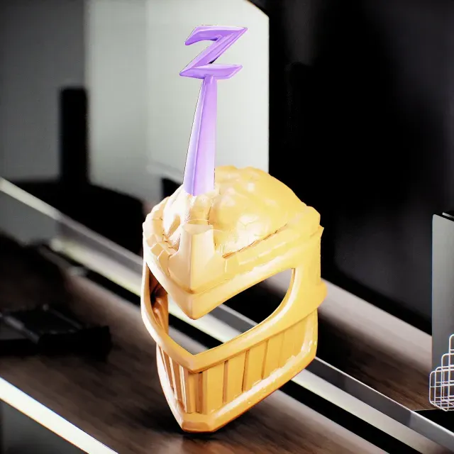 Lord Zedd Power Rangers Mask Fan Art - Lord Zedd Mask — Image 8 of 9