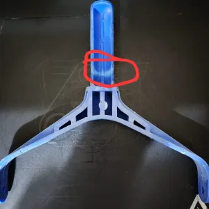 Fork for pool vacuum head (cleaner) - Brand Vulc