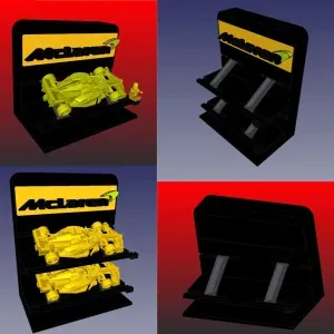 Lego F1 Speed Champions Display Stand 1-2 Level McLaren