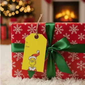 CHRISTMAS TAG-GRINCH 2