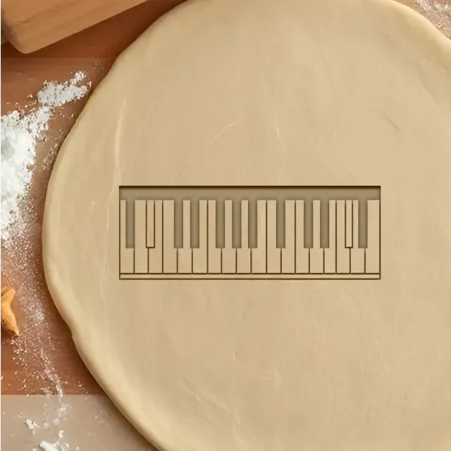 Piano Cookie Cutter, Biscuit Cutter
