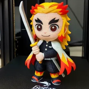 Chibi Kyojuro Rengoku