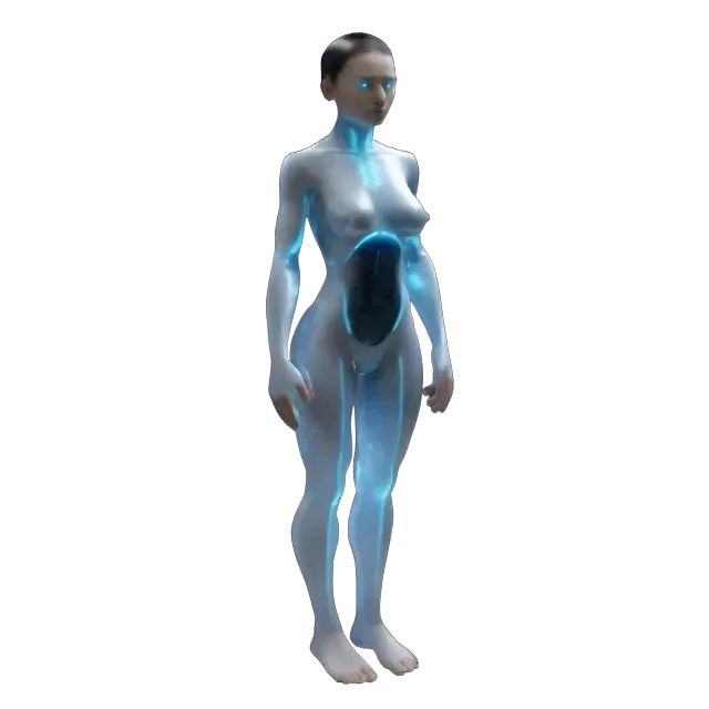Futuristic Female Android Figurines Collection — Фото 3 из 9