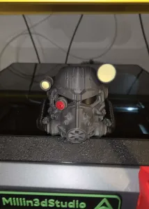 Fallout Power armor head K2 Plus Pro Glass top handle