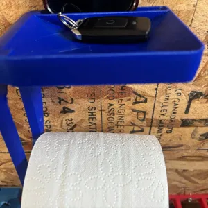 Print in Place Toilet Paper Holder & Phone & Key Holder