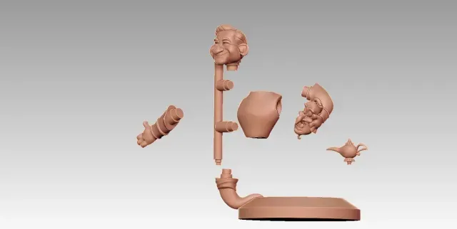 Robin Williams as the Genie — Image 4 of 9