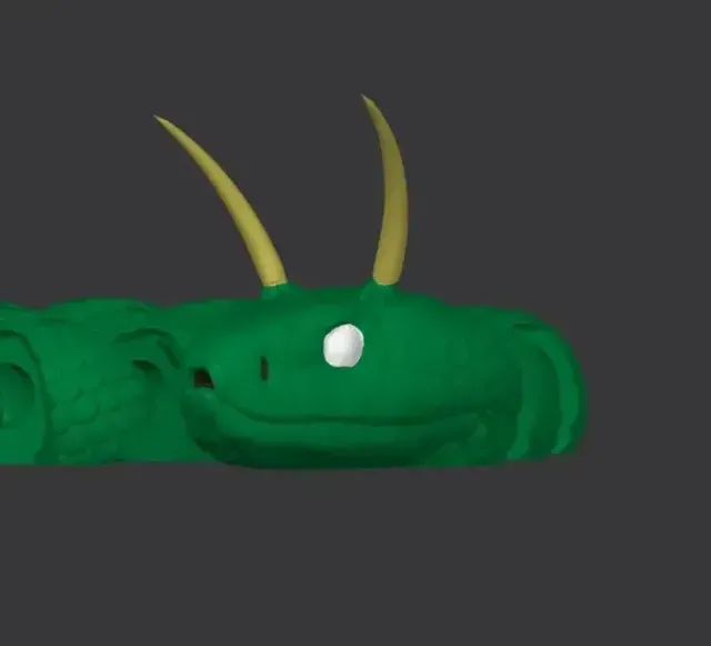 Articulated snake with horns 2.0! — Image 6 of 9