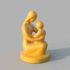3. Mother Holding Baby – The First Embrace
