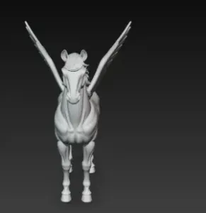 winged horse, pegasus