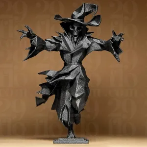 Scarecrow Geometric Figurine