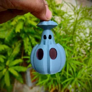 Halloween Special Fidget Ghost Keychain