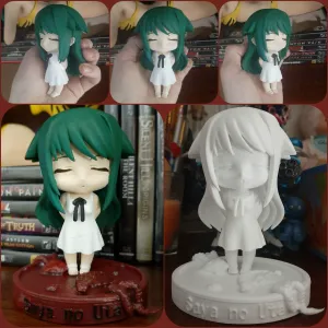 THE SONG OF SAYA NENDOROID CHIBI ANIME FIGURE