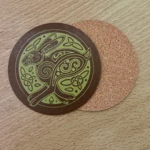 Irish Celtic Hare Coaster