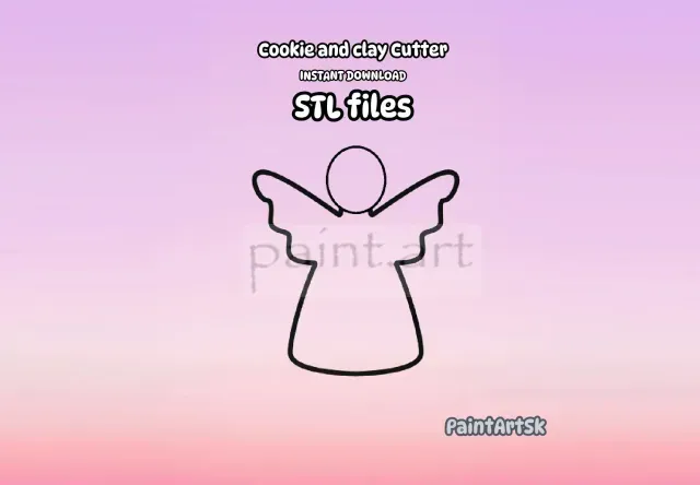 Angel Cookie Cutter, Nativity, Cookie Cutter, Angel, Cutter — Image 3 of 9