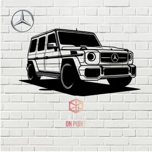 MERCEDES CLASS G - 2D WALL ART #2