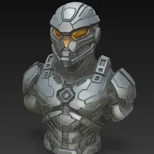 Elite Soldier Bust Without Base V2