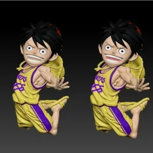 NBA - WCF Luffy Straw Hat Basketball - ONE PIECE - 3d print
